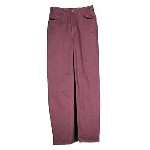 Classically Styled Burgandy Jean by Jones Jeans - Size 10